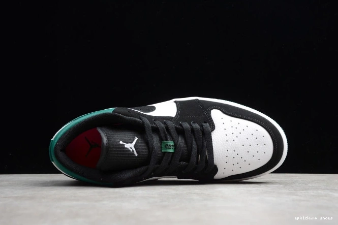 Rep White 553558-113 1 Green Black Low Air Mystic Jordan 0715
